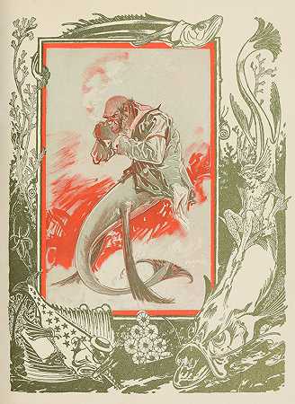 海精灵pl 11`The sea fairies pl 11 (1911) by John Rea Neill