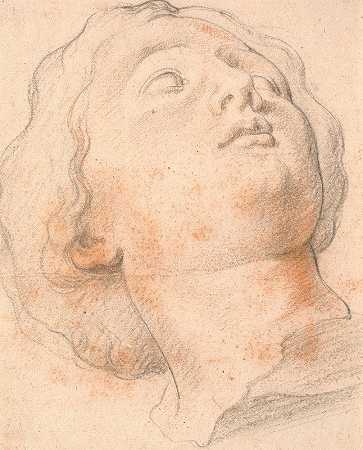 一名罗马女子的头像，侧面四分之一转向右侧`Head of a Roman woman, quarter profile turned to the right (1628 – 1630) by Willem Panneels