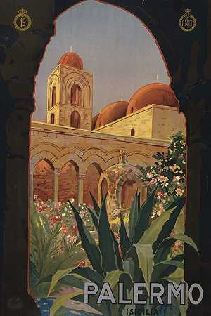 巴勒莫（西西里岛）`Palermo (Sicilia) (1920) by A. Marzi