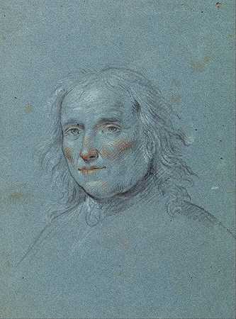 自画像`Self~portrait (1765) by Lambert Krahe