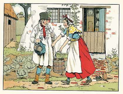 住在树林里的老人`The old man who lived in a wood Pl 02 (1902) by T. Butler-Stoney