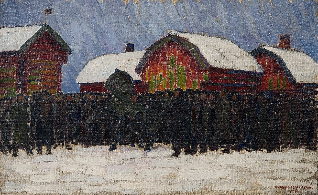 卖马`Horse~Sale (1916) by Gunnar Hallström