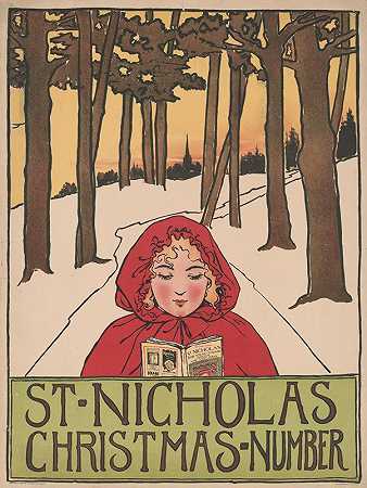 圣尼古拉斯圣诞节号码`St. Nicholas Christmas number (1896) by Frank Berkeley Smith