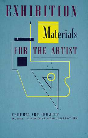 艺术家的展览材料`Exhibition Materials for the artist (1936~1941) by Jerome Henry Rothstein