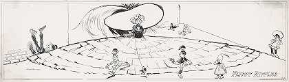 轻浮的浅滩`Flippy riffles (1908) by William Steinigans