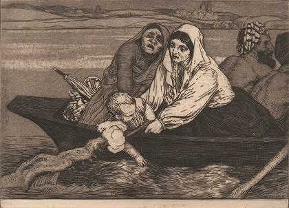 殡仪馆`The Undertakers (1900) by William Strang