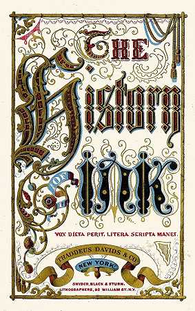墨水的历史`The History of Ink (1860)