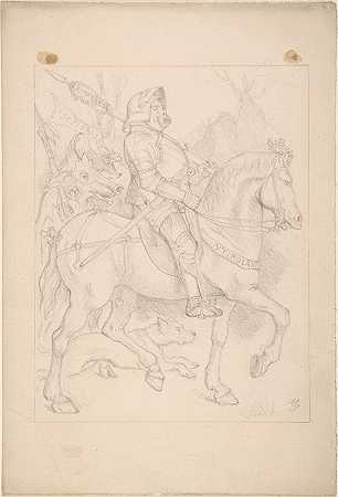 骑士和他的同伴`The Knight and His Companion (1887) by Sir John Tenniel