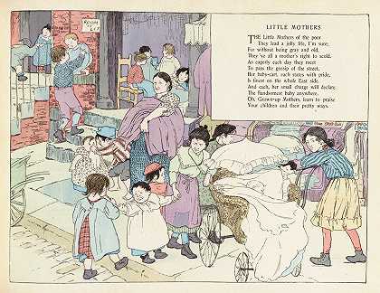 小妈妈`Little Mothers (1902) by Ethel Mars