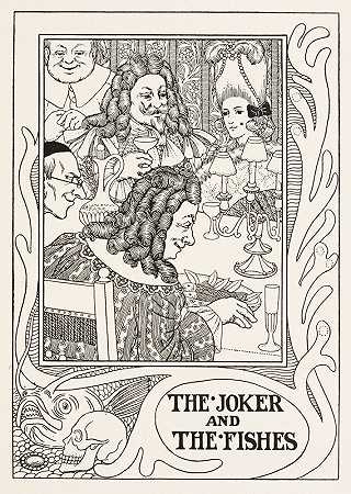 小丑与鱼`The Joker and the Fishes (1900) by Percy J. Billinghurst