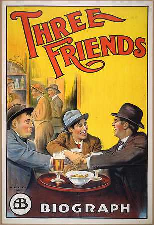 三个朋友`Three friends (1913) by A.B.C. Co.