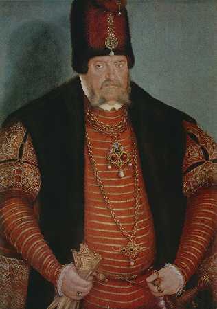 约阿希姆二世画像`Portrait of Joachim II