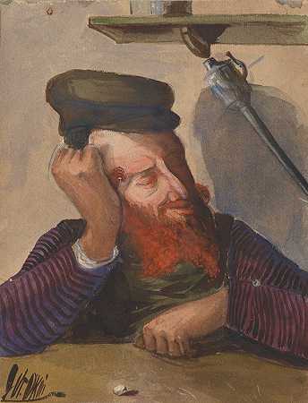 隐名承租人`Dormant Lessee (1884) by Władysław Okoń