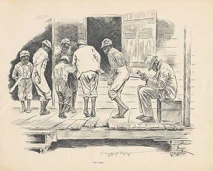 破烂时间。`Rag time. (1899) by J. Campbel Phillips