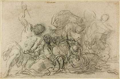 屠杀无辜者`Massacre of the Innocents (1585~1600) by Circle of Titian