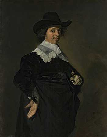 保罗·维舒尔（1606-1667）`Paulus Verschuur (1606–1667) (1643) by Frans Hals
