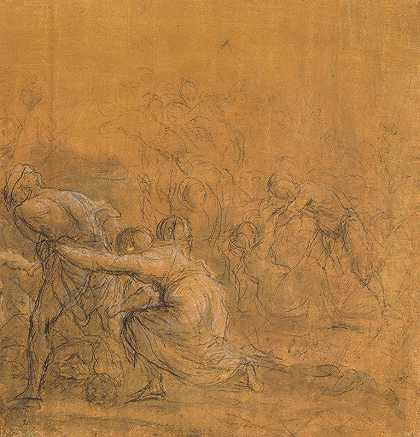 无辜者的大屠杀`The Massacre of the Innocents (17th century) by The Veneto