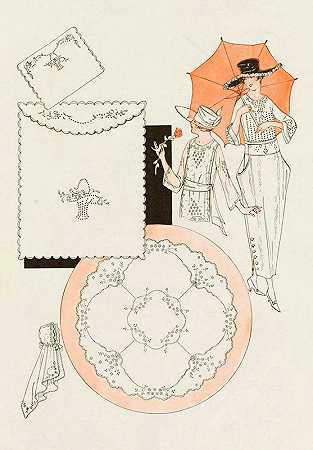 刺绣方面的时尚`Fashion in terms of embroidery (1919)