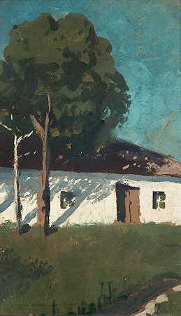 阳光下的房子`House in the Sun (1899~1901) by Henryk Szczygliński