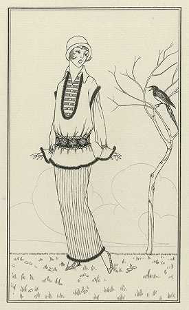 Ratin衬衫`Blouse de ratin (1914)