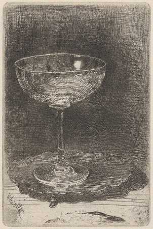 酒杯`The Wine Glass (19th century) by James Abbott McNeill Whistler