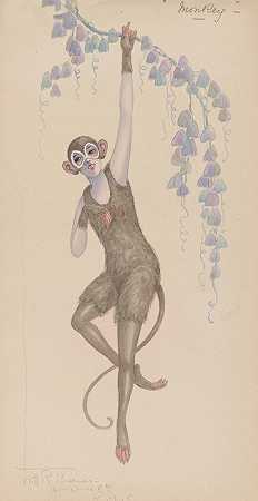 猴子`Monkey (1917) by Will R. Barnes