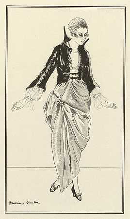 巴黎时装杂志，1914年，第169期`Journal des Dames et des Modes, Costumes Parisiens, 1914, No. 169 (1914) by Germaine Leurain