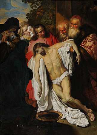 从十字架上下来`DESCENT FROM THE CROSS (1599 ~ 1650) by Pieter Van Mol