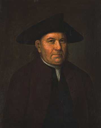 一个人的肖像，托瓦尔森父亲`Portrait Of A Man, Thorvaldsens Father (1788) by Franz Conrad Löhr