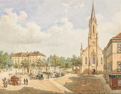 希兹教区教堂`Pfarrkirche Hietzing by Edmund Krenn