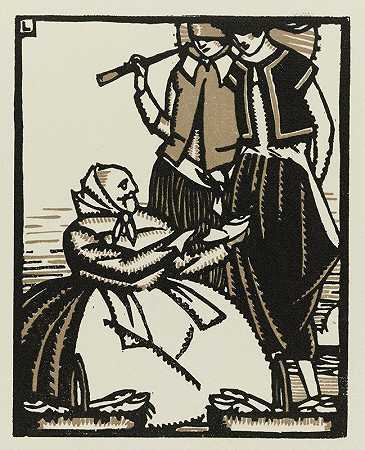 勒泊松d银色的`Le poisson dargent (1920) by Maurice Leroy