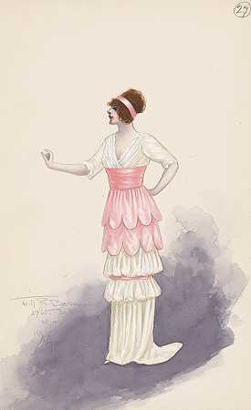 探戈女孩第二幕，27`Tango Girl; Act II, 27 (1914) by Will R. Barnes