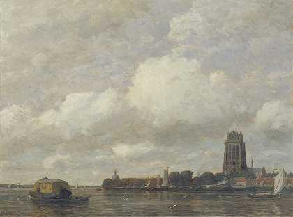 多德雷赫特`Dordrecht (1910) by Gilbert von Canal
