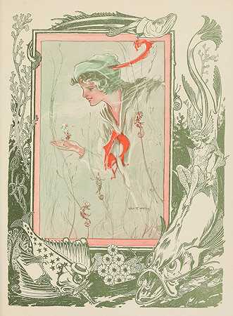 海精灵pl 18`The sea fairies pl 18 (1911) by John Rea Neill
