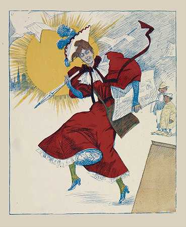 女子舞蹈`Woman dancing (1893 ~ 1897)