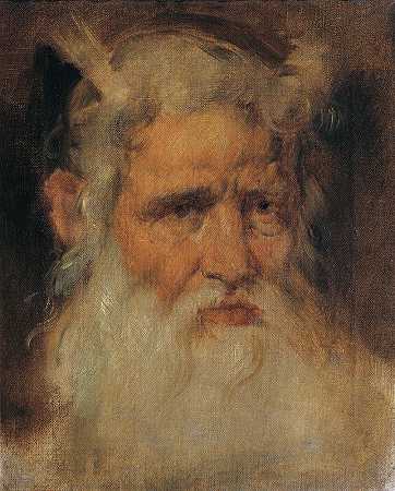 摩西`Moses (1873) by Hans Canon