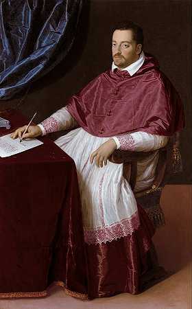 红衣主教费迪南多·德梅迪奇，后来是托斯卡纳大公费迪南多一世`Cardinal Ferdinando de Medici, later Grand Duke Ferdinando I of Tuscany (1580) by Scipione Pulzone