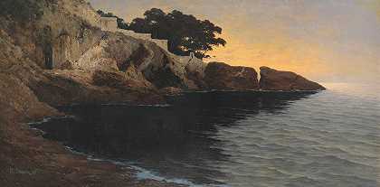 卡普里`Capri (1904) by Paul Von Spaun