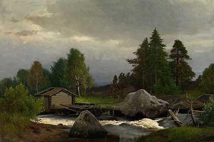 索萨科斯基`Sorsakoski (1880) by Fridolf Weurlander