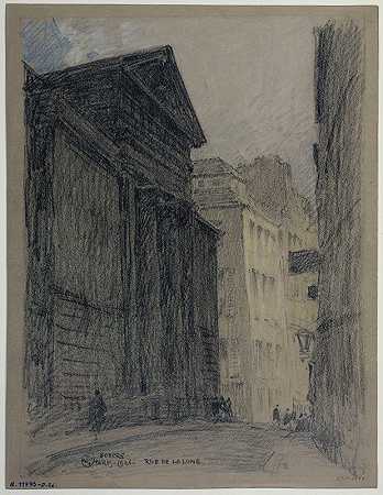 卢内街`La rue de la Lune (1926) by Ferdinand Boberg