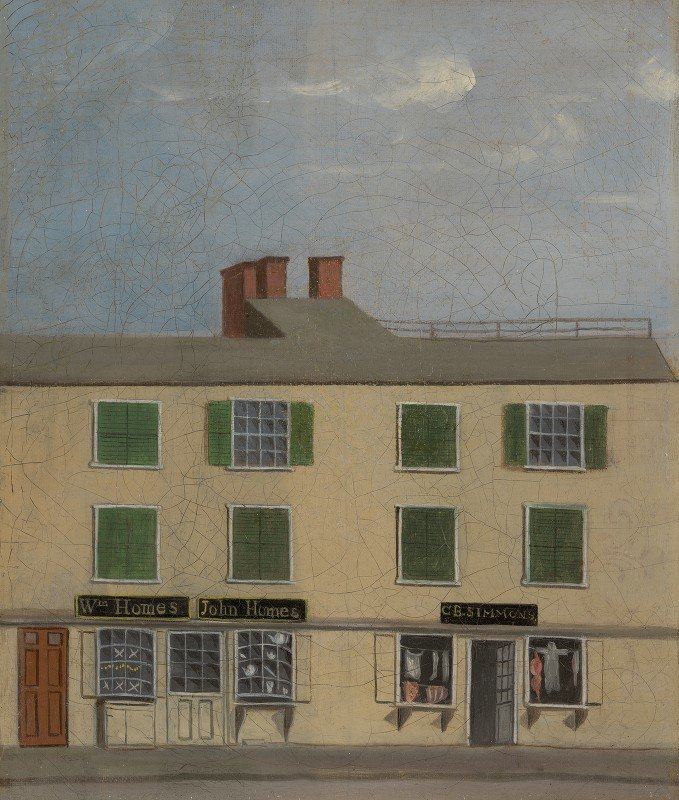 小威廉豪姆斯银匠店。`The Silversmith Shop of William Homes, Jr. (ca. 1816–25)