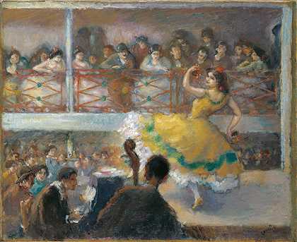弗拉明戈舞`Flamenco Dance by Ricard Canals i Llambí