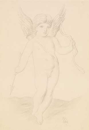 丘比特`Cupid (1886) by Simeon Solomon