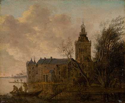 蒙福特城堡`Château Montfort (1653) by Anthonie Jansz. van der Croos