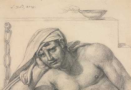 阶下囚`The Prisoner (1819) by Jacques Louis David