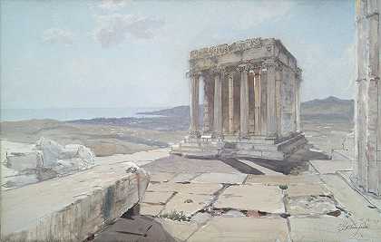 无翼胜利圣殿`Temple of the Wingless Victory (1907) by Francis Hopkinson Smith