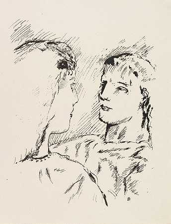 沃拉德，A.，圣莫尼克`Vollard, A., Sainte Monique (1930) by Pierre Bonnard