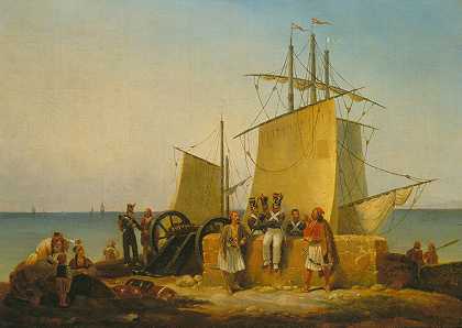 法国驻莫雷亚（伯罗奔尼撒）使团`The French Mission to the Morea (Peloponnese) by Finert Noel D.
