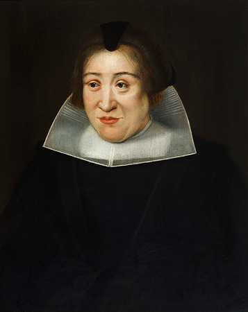 玛丽亚·德·斯威特肖像`Portret van Maria de Sweert (1659) by Jacob van Reesbroeck