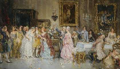 婚宴（婚宴）`El Banquete Nupcial (The Wedding Party) by Juan Pablo Salinas